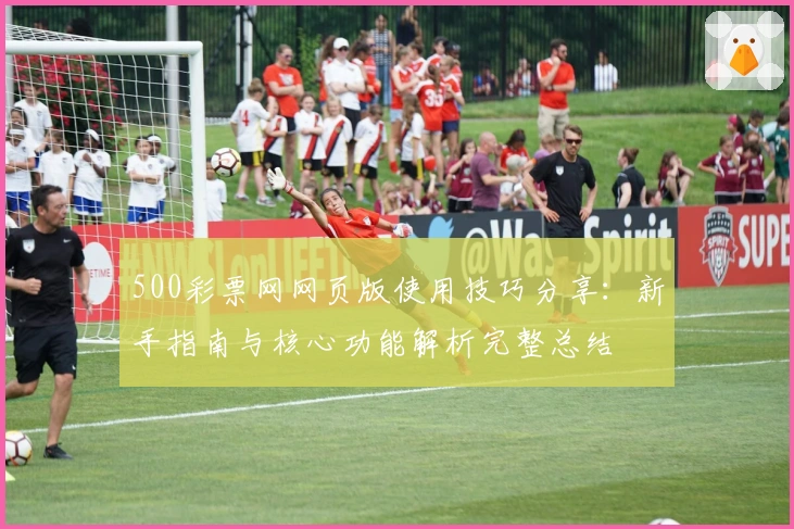 500彩票网网页版使用技巧分享：新手指南与核心功能解析完整总结